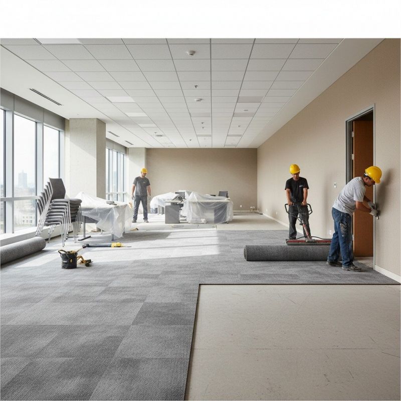 Our team working on Flooring Service projects in Dover, DE