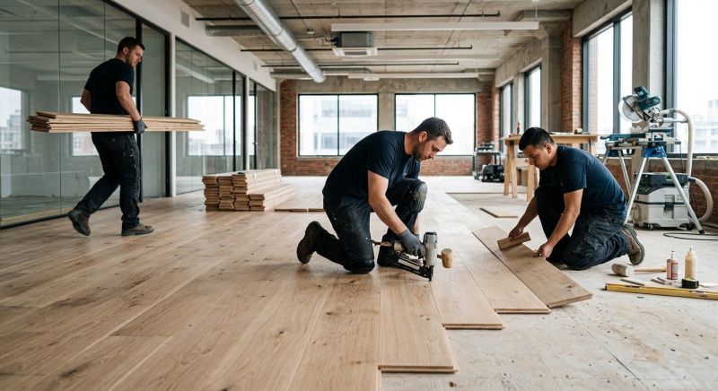 Commercial Hardwood Service in Townsend, DE