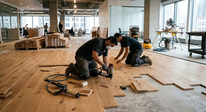 Commercial Hardwood Service in Townsend, DE