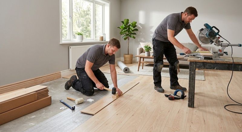 Laminate Floor Installation in Middletown, DE