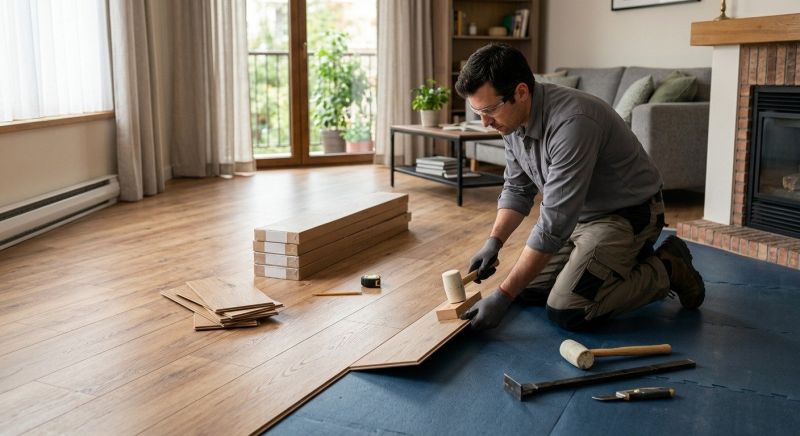 Laminate Floor Replacement in Clayton, DE