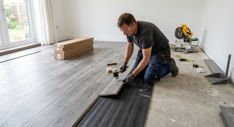 Laminate Floor Replacement in Greenwood, DE