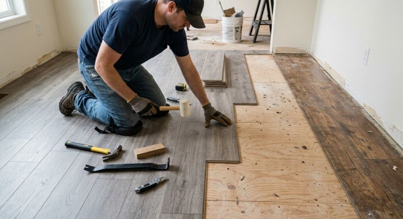 Laminate Floor Replacement in Dover, DE