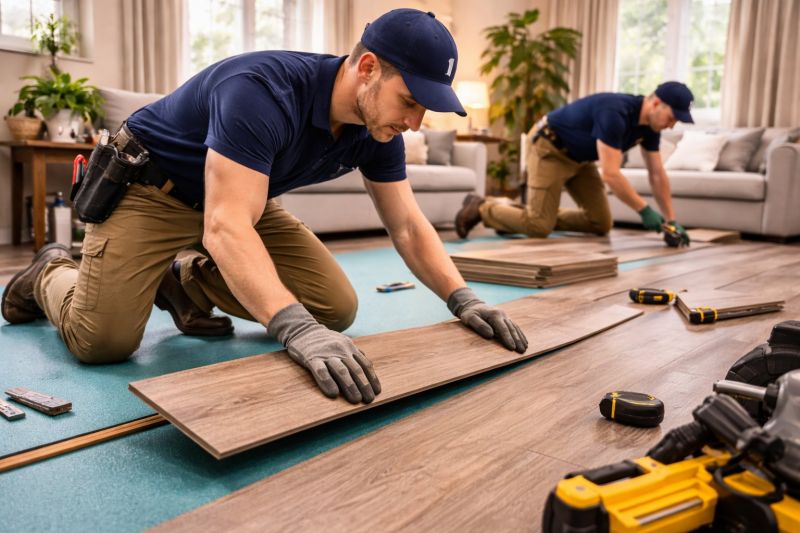 Laminate Floor Replacement in Dover, DE