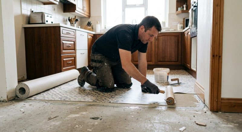 Linoleum Floor Installation in Camden Wyoming, DE