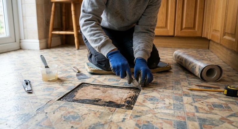 Linoleum Floor Installation in Denton, MD