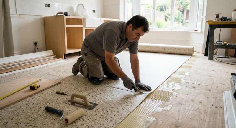 Linoleum Floor Installation in Denton, MD