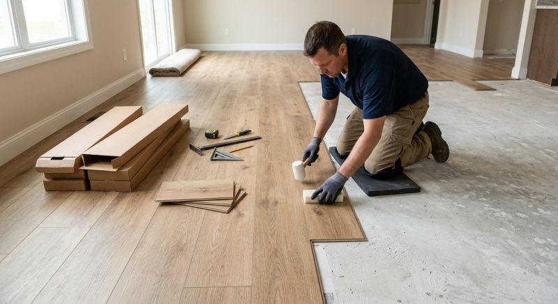 Lvt Flooring Installation in Magnolia, DE