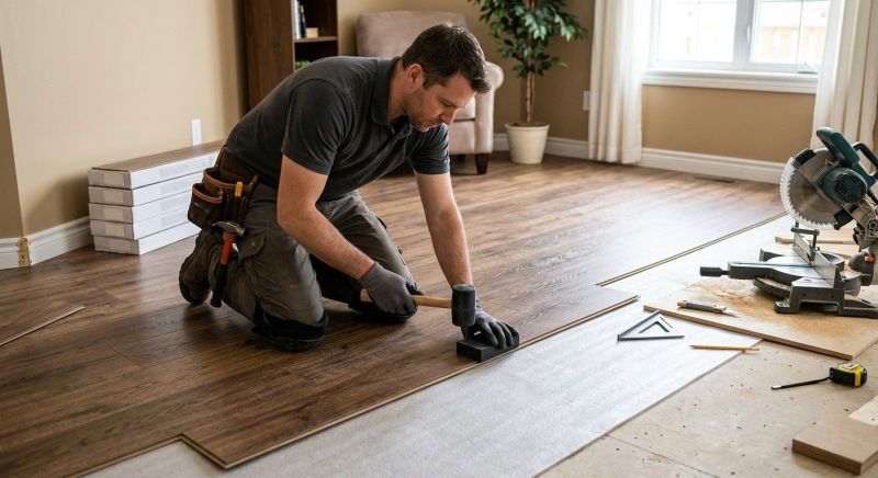 Plank Laminate Installation in Dover, DE