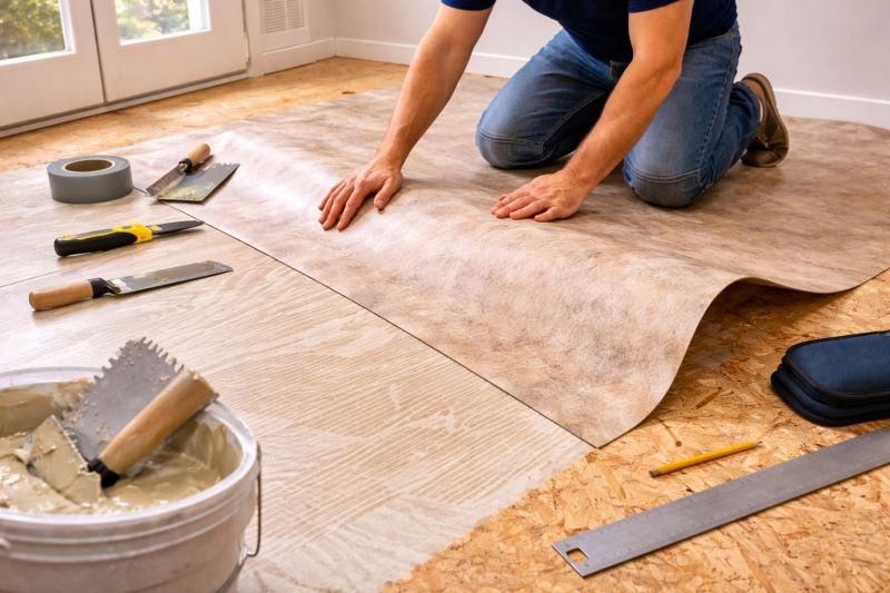 Sheet Flooring Installation in Odessa, DE