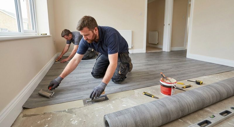Sheet Linoleum Installation in Greenwood, DE