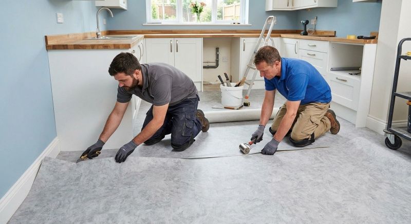 Sheet Linoleum Installation in Dover, DE