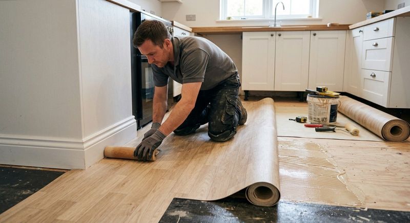 Sheet Linoleum Installation in Odessa, DE