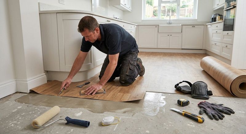 Sheet Linoleum Installation in Townsend, DE