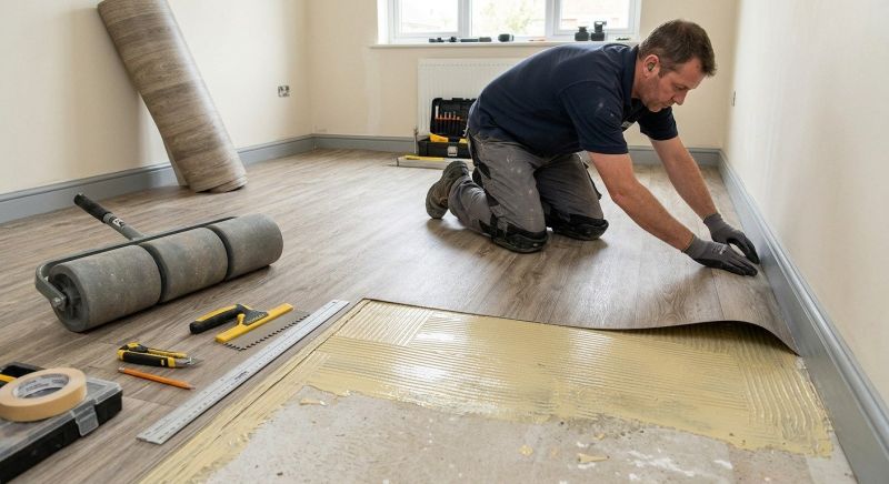 Sheet Vinyl Installation in Middletown, DE