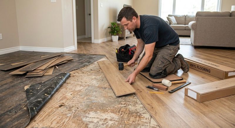 Vinyl Flooring Installation in Harrington, DE