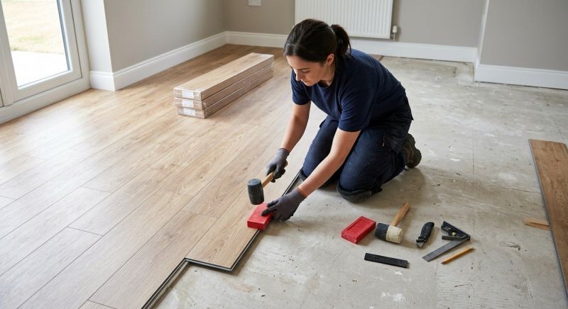 Vinyl Plank Floor Installation in Dover, DE